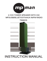 MPMan T500CD Bedienungsanleitung