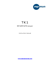 MPMan TK1 Benutzerhandbuch