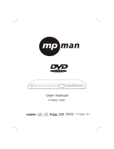 MPMan XVDK800 HDMI Bedienungsanleitung