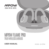 Mpow Flame Pro Wireless Earbuds Benutzerhandbuch