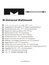 Multibrackets M Universal Wallmount Black Benutzerhandbuch