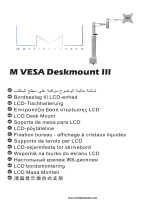 Multibrackets M VESA Desktopmount III Black Benutzerhandbuch