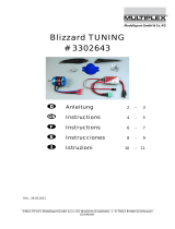 MULTIPLEX Antriebssatz Blizzard Tuning Bedienungsanleitung