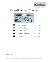 MULTIPLEX Antriebssatz Easyglider Pro Tuning Bedienungsanleitung