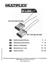 MULTIPLEX RX-6-DR light Bedienungsanleitung