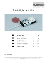 MULTIPLEX RX-6 Bedienungsanleitung