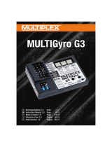 MULTIPLEX Multigyro G3 Bedienungsanleitung