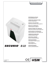 MyBinding HSM Securio B22S Level 2 Strip Cut Benutzerhandbuch