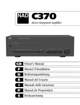 NAD C370 Benutzerhandbuch