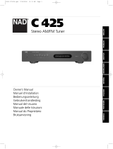 NAD Electronics C425 Benutzerhandbuch