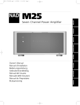 NAD Electronics m25 Benutzerhandbuch