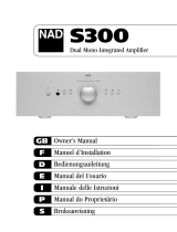 NAD Electronics Silver S300 Benutzerhandbuch