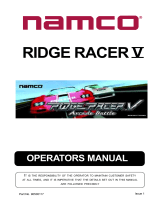 NAMCO Ridge Racer V Arcade Battle Benutzerhandbuch