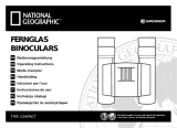 National Geographic 10x25 Pocket Binoculars Bedienungsanleitung