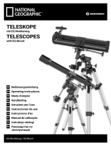 National Geographic 90/900 Refractor Telescope EQ3 Bedienungsanleitung