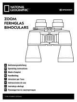 National Geographic 8-24x50 Zoom Binoculars Bedienungsanleitung