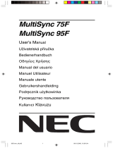 NEC MultiSync® 95F Benutzerhandbuch
