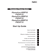 NEC PlasmaSync® 60XP10 Bedienungsanleitung