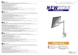 Newstar Newstar 2 x Monitor desk mount 10" - 24" Swivelling/tiltable, Swivelling Benutzerhandbuch