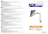 Newstar Products Newstar 2 x Monitor desk mount 10" - 24" Swivelling/tiltable, Swivelling Benutzerhandbuch