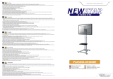 Newstar Newstar PLASMA-M1800E Wall bracket for LCD, LED and Plasma TVs Bedienungsanleitung