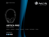 NGS White Artica Pro bluetooth Benutzerhandbuch