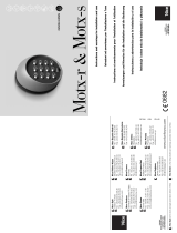 Nice Automation PMLMOTXR Benutzerhandbuch