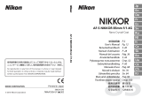Nikon AF-S 85mm f/1.4G Nikkor Bedienungsanleitung