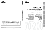 Nikon AF-S 70-200MM F/4G ED VR Benutzerhandbuch
