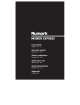 Numark  Mixdeck Express  Benutzerhandbuch