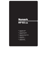Numark  MP103USB  Bedienungsanleitung