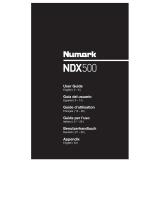 Numark NDX 500 Benutzerhandbuch