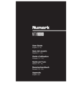 Numark  NTX1000  Benutzerhandbuch