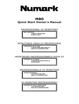 Numark Industries M80 Benutzerhandbuch