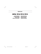Olivetti Copia 9912B Bedienungsanleitung