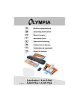Olympia 4 in1 SET (mit A 330 PLUS) Bedienungsanleitung