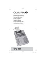 Olympia CPD 440 Bedienungsanleitung