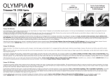 Olympia TR 3705 Vario Benutzerhandbuch