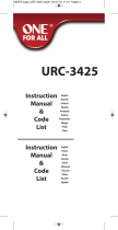 Universal Electronics URC-3425 Benutzerhandbuch