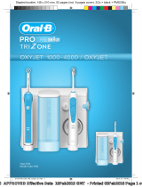 Oral-B PRO TRIZONE OXYJET 1000-4000 Benutzerhandbuch