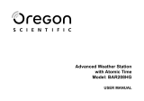 Oregon Scientific 086L005036-017 Benutzerhandbuch