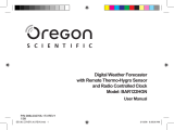 Oregon Scientific BAR 122HGN Benutzerhandbuch