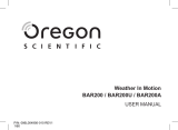 Oregon Scientific BAR200 /  BAR200U  / BAR200A Benutzerhandbuch