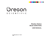 Oregon Scientific BAR310HG Benutzerhandbuch