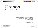 Oregon Scientific BAR 339P Wetterstation Bedienungsanleitung