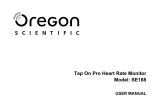 Oregon Scientific Heart Rate Monitor SE188 Benutzerhandbuch