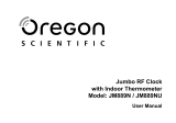 Oregon Scientific JM889N / JM889NU Benutzerhandbuch