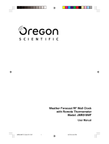 Oregon Scientific JMR818WF Benutzerhandbuch