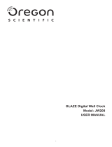 Oregon Scientific GLAZE Benutzerhandbuch