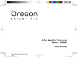 Oregon Scientific WMH90 Benutzerhandbuch